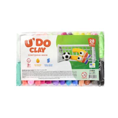 Купить НАБОР ДЛЯ ТВОРЧЕСТВА "U'DO CLAY 28 ШТ." БРИКЕТ 10Г (30892)