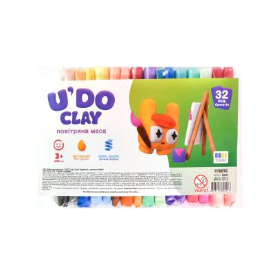 Купить НАБОР ДЛЯ ТВОРЧЕСТВА "U'DO CLAY 32 ШТ." БРИКЕТ 6Г (30898)