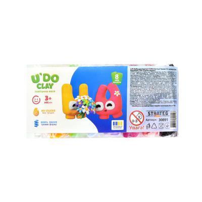 Купить НАБОР ДЛЯ ТВОРЧЕСТВА "U'DO CLAY 8 ШТ." БРИКЕТ 10Г (30891)