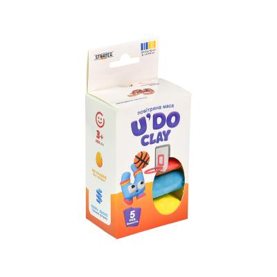 Купить НАБОР ДЛЯ ТВОРЧЕСТВА "U'DO CLAY 5 ШТ." БРИКЕТ 10 Г (УКР) 30843