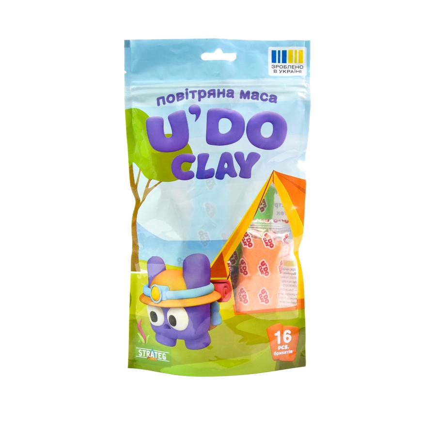 Придбати НАБІР ДЛЯ ТВОРЧОСТІ "U'DO CLAY 16 ШТ."  STRATEG (30879)_2