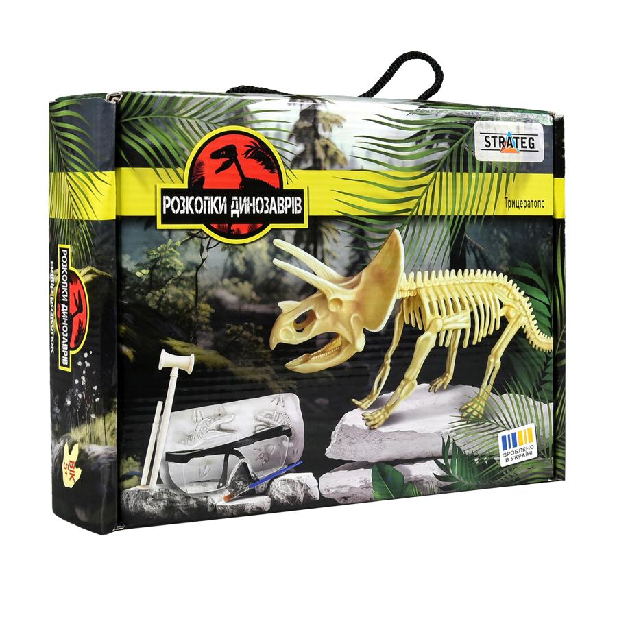 Купить НАБОР ДЛЯ ТВОРЧЕСТВА РАСКОПКИ ДИНОЗАВРОВ. ТРИЦЕРАТОПС (УКР) (30833) Купить НАБОР ДЛЯ ТВОРЧЕСТВА РАСКОПКИ ДИНОЗАВРОВ. ТРИЦЕРАТОПС (УКР) (30833)