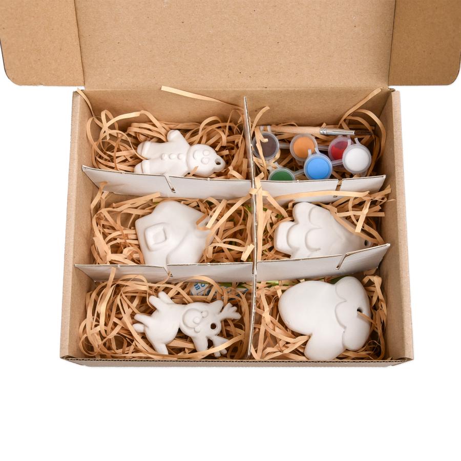 Купить НАБОР ДЛЯ ТВОРЧЕСТВА STRATEG ГИПСОВЫЕ РАСКРАСКИ: РАСКРАСЬ ПРАЗДНИК (30981)_2