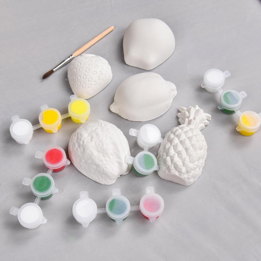 Купить НАБОР ДЛЯ ТВОРЧЕСТВА STRATEG ГИПСОВЫЕ РАСКРАСКИ: РАСКРАСЬ ФРУКТЫ (30989)_2