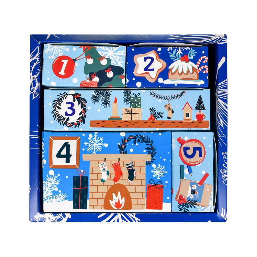 Придбати НАБІР ДЛЯ ТВОРЧОСТІ STRATEG ЗИМОВИЙ АДВЕНТ КАЛЕНДАР (31047)_1