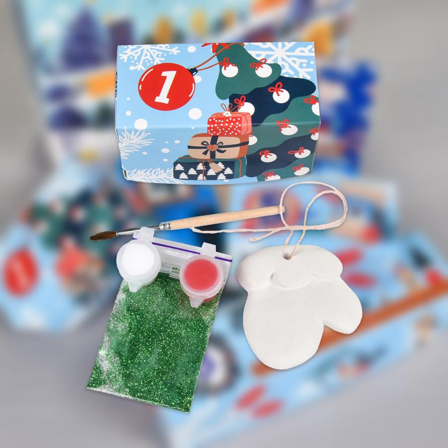 Придбати НАБІР ДЛЯ ТВОРЧОСТІ STRATEG ЗИМОВИЙ АДВЕНТ КАЛЕНДАР (31047)_4